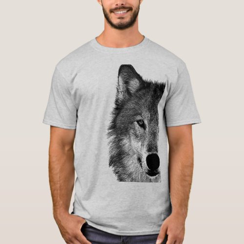 Wolf Eye Artwork T_Shirt