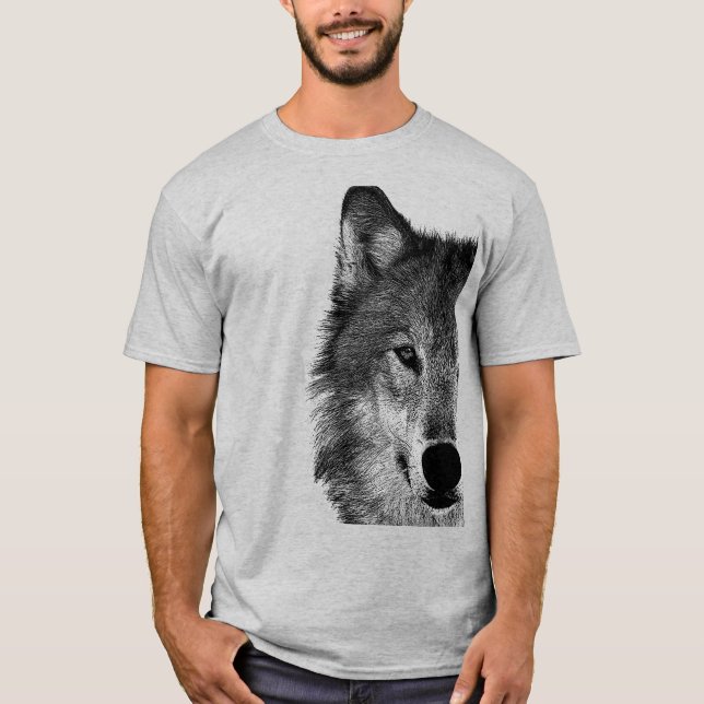 Wolf Eye Artwork T-Shirt (Front)