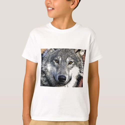 Wolf Eyes Artwork T_Shirt
