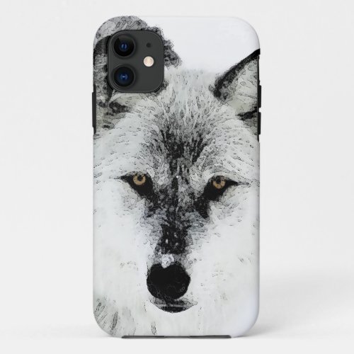 Wolf Eyes iPhone 11 Case