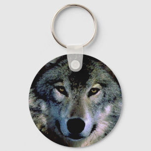 Wolf Eyes Keychain