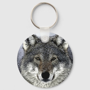 Wolf Eyes Keychain