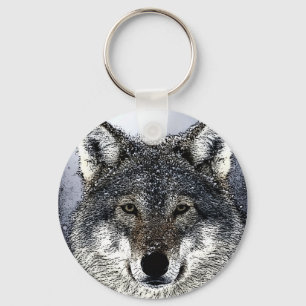 Wolf Eyes Keychain