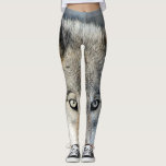 Wolf Eyes Leggings<br><div class="desc">Honor your school mascot, your spirit animal, or just your personal style with these wolf eyes.</div>
