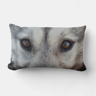 Wolf Eyes Pillow Husky Wolf Pup Pillows Gifts