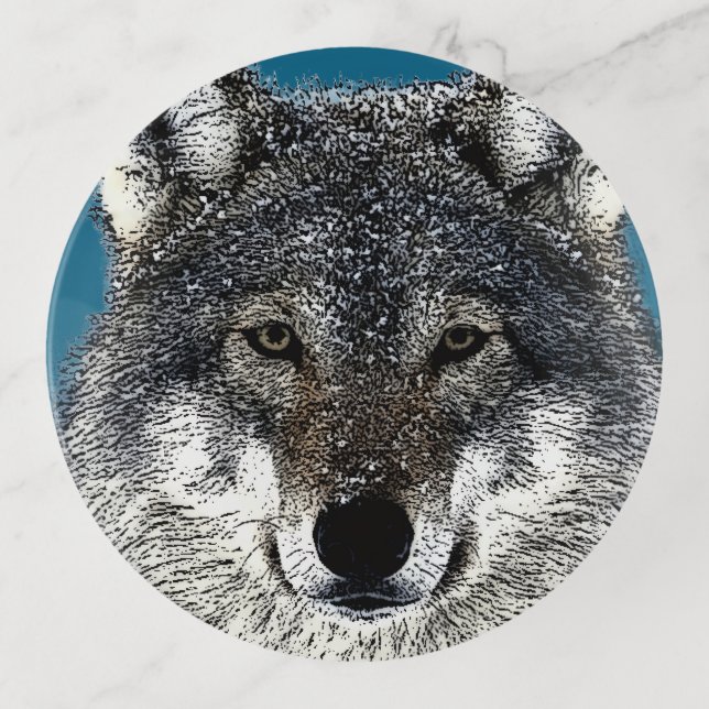 Wolf Eyes Trinket Tray (Front)