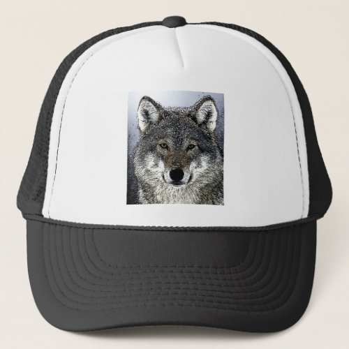 Wolf Eyes Trucker Hat