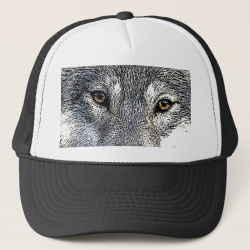 Wolf Eyes Trucker Hat