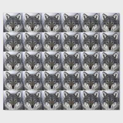 Wolf Eyes Wrapping Paper