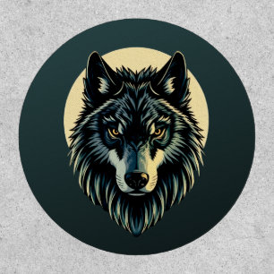Wolf face fenrir tribal warrior no fear fenris patch