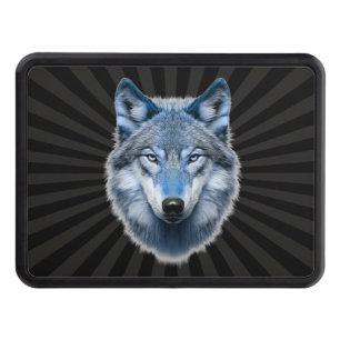 Wolf Face  Hitch Cover