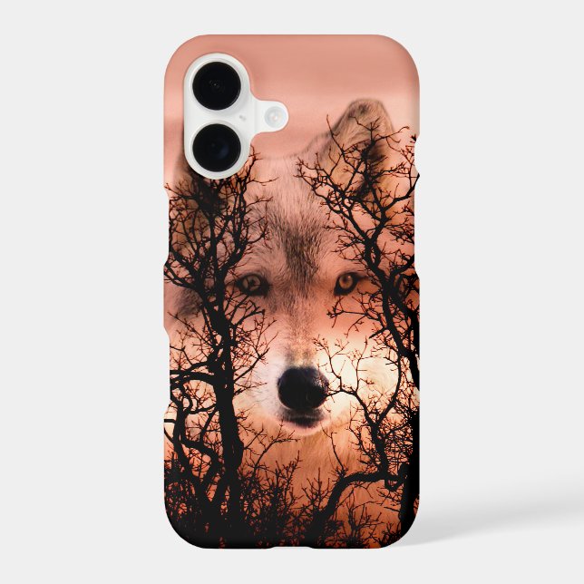 Wolf face iphone case (Back)