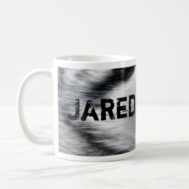 Wolf face personalized mug (Left)