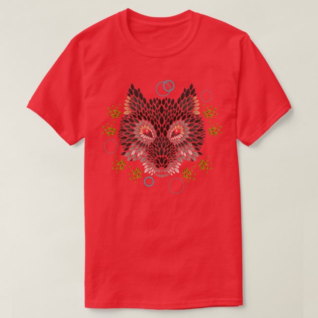 Wolf Face T-Shirt (Design Front)