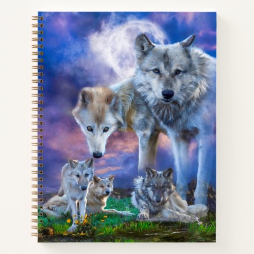 Wolf Family A BETTER WORLD Notebook