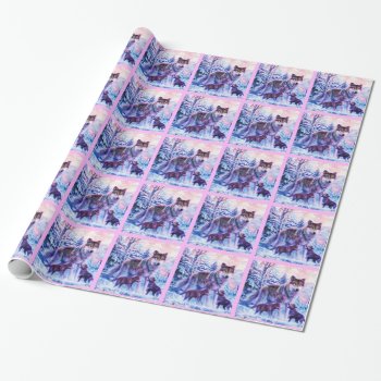 Wolf Family Wrapping Paper by LATENA at Zazzle
