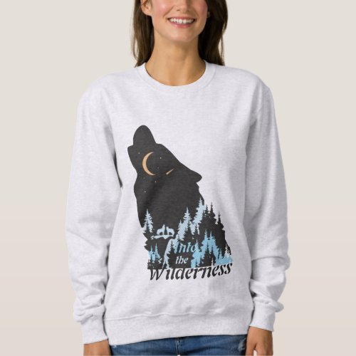 Wolf Fantasy Women Basic Sweatshirt
