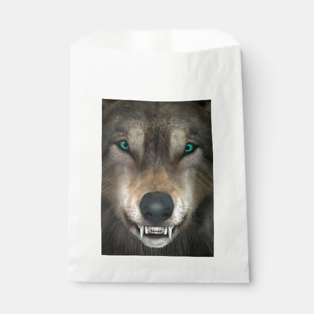 Wolf Favor Bag (Front)