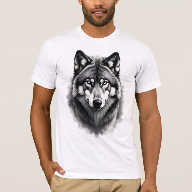 Wolf, Fenrir, Goktürk T-Shirt (Front)