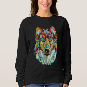 Wolf  For Men Wolf  Wolf  Women Wolf Moon Sweatshirt