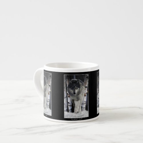 Wolf  Forest Espresso Coffee Mug