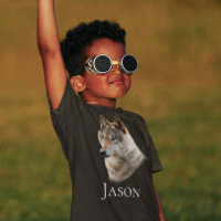 Wolf Forest Head art Personalized T-Shirt