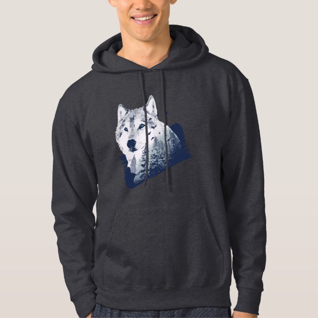 Wolf Forest Hoodie (Front)