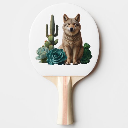 Wolf Four Ping Pong Paddle