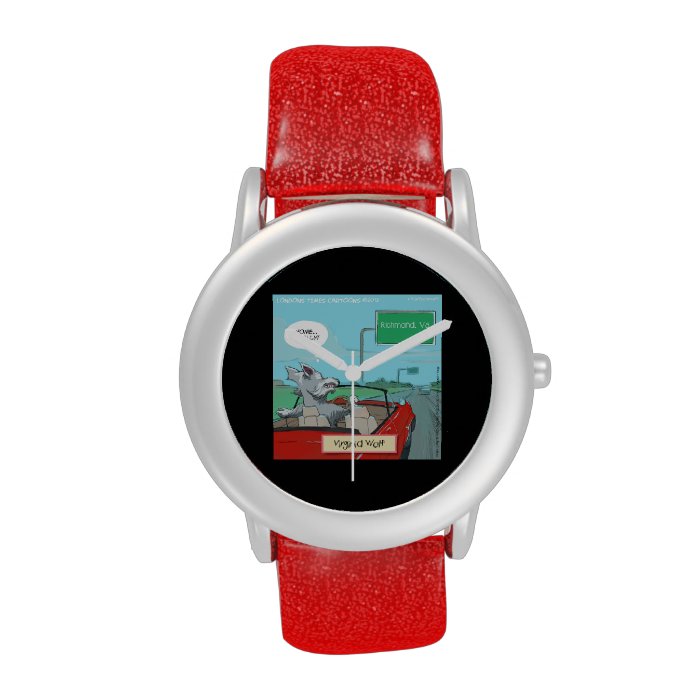 Wolf Virginia Funny Watch