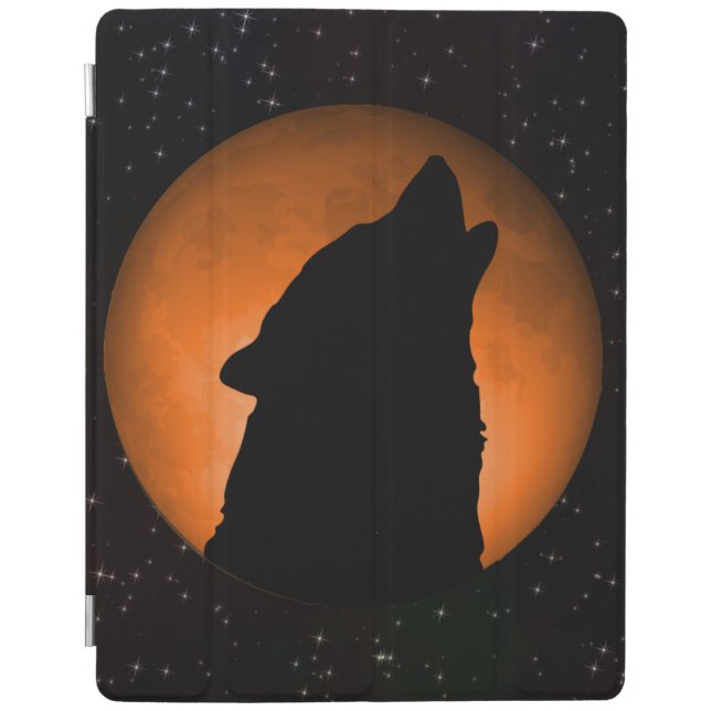 Wolf Full Moon iPad Smart Cover (Front)