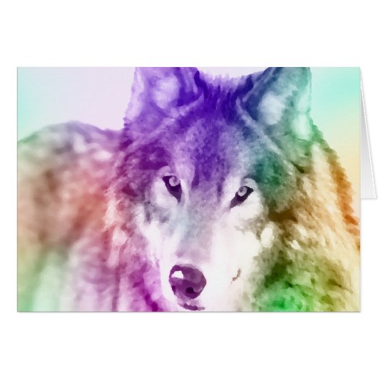 Wolf Gaze Art Cards (Front Horizontal)