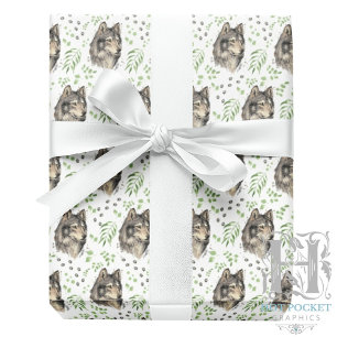 Wolf Gift Wrapping Paper