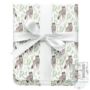 Wolf Gift Wrapping Paper