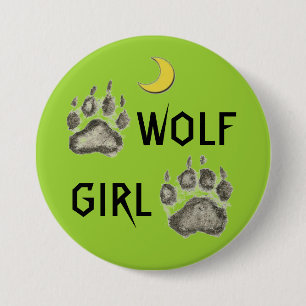 WOLF GIRL BUTTON