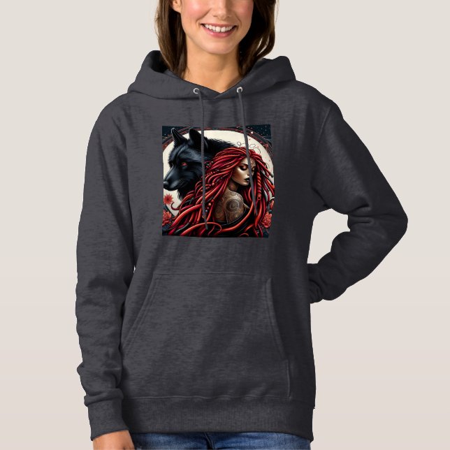 Wolf Goddess Hoodie (Front)