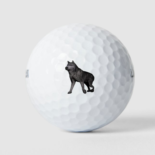 Wolf Golf Balls (Front)