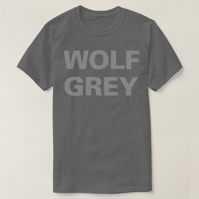 Wolf Grey T-Shirt (Design Front)