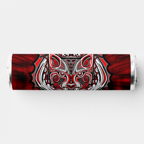Wolf Haida Tribal Totem Design Breath Savers® Mints