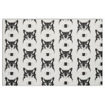 Wolf head fabric