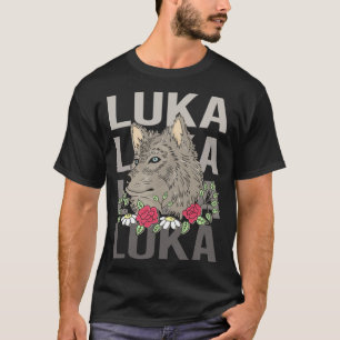 Wolf Head - Luka Name T-Shirt