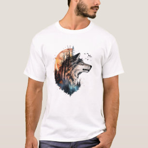 wolf head T-Shirt
