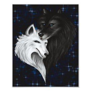 Wolf Heart Print