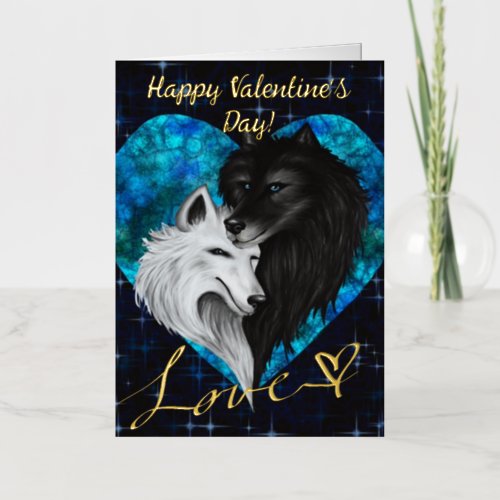 Wolf Heart _ Valentines Card
