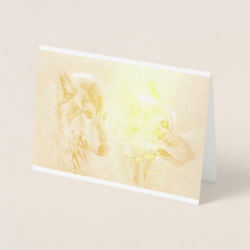 Wolf Howl Wild Life Animal Trees Destiny Destinys Foil Card