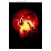 Wolf Howling at Red Night (Front)