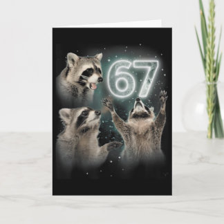 Wolf Howling At The Moon 67 6 7 Halloween 67 Wolf Card