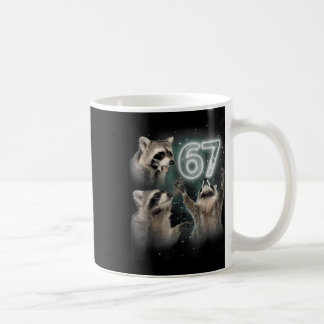 Wolf Howling At The Moon 67 6 7 Halloween 67 Wolf Coffee Mug