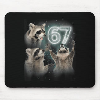 Wolf Howling At The Moon 67 6 7 Halloween 67 Wolf Mouse Pad