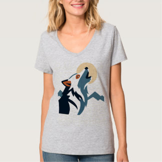Wolf Howling at the Moon Hoodie – Unleash the Alph T-Shirt