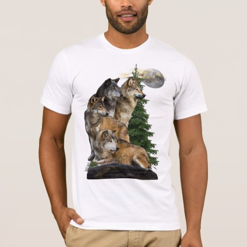Wolf Howling T_Shirt